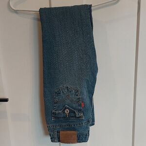 Levi's Girls Straight Blue Jeans Size 16